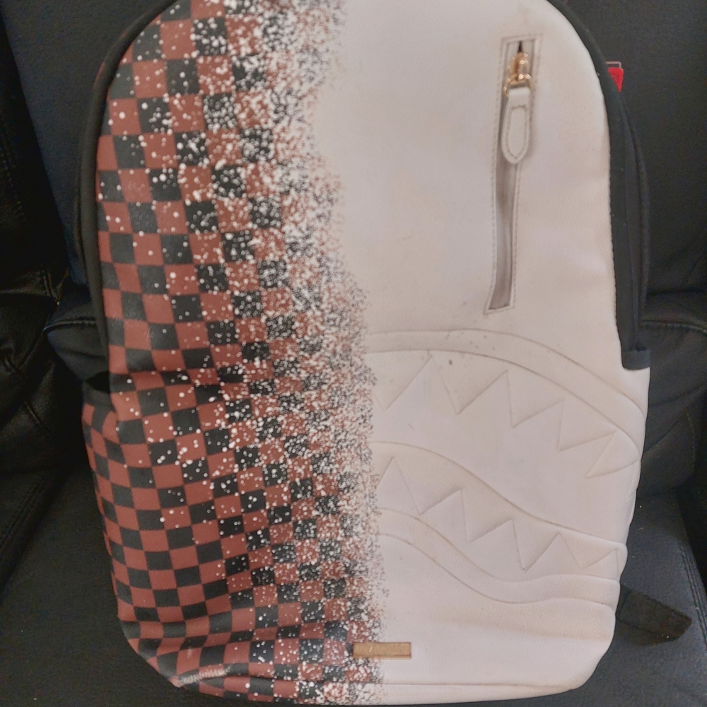 Sprayground Shark Spritz Backpack with Original Tags